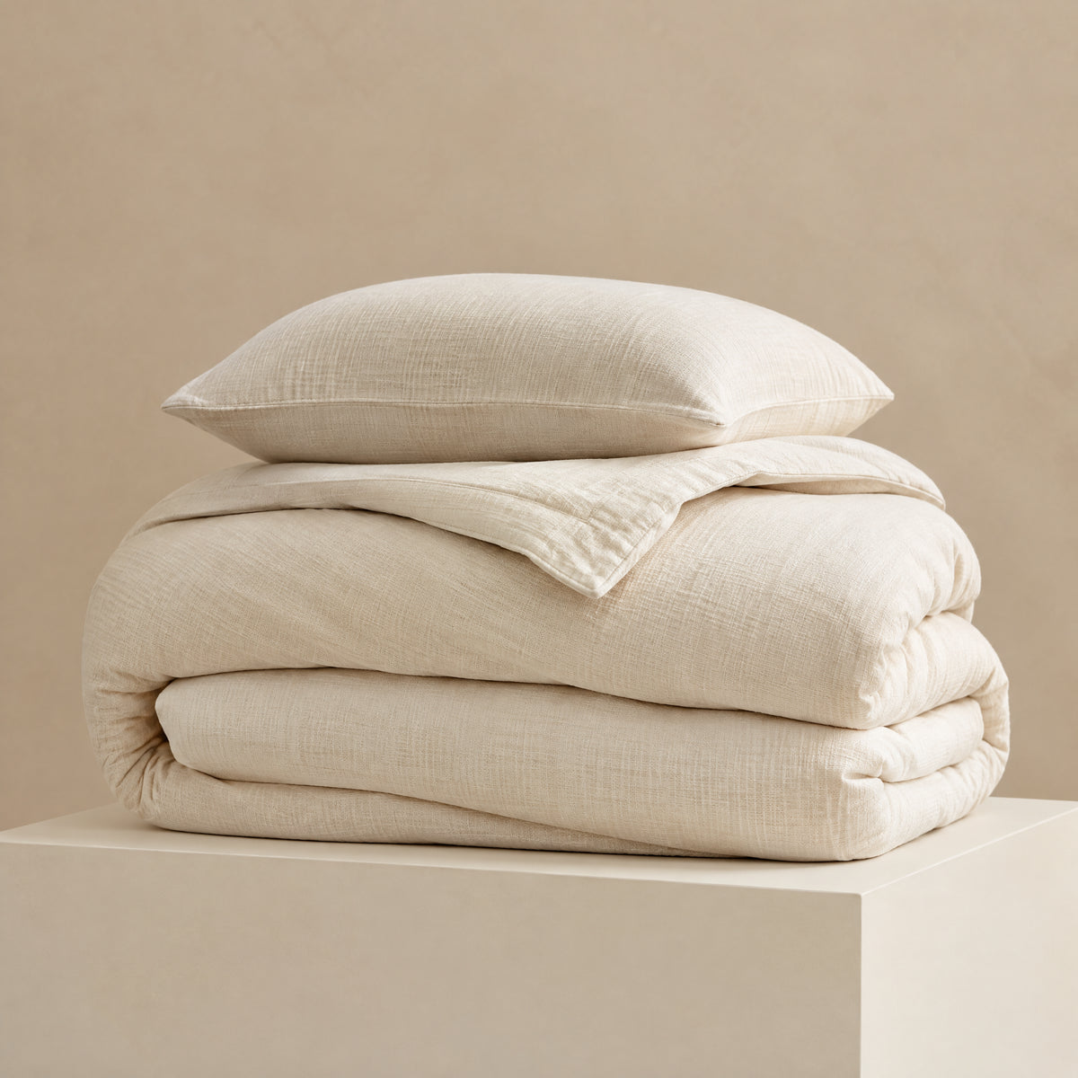Ivory Cloud Comforter Set