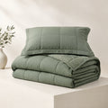 Sage Retreat Quilted Comforter