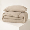 Sand Linen Comforter Set